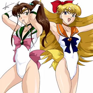 Page 292 of sailor moon art compilation - preview thumbnail