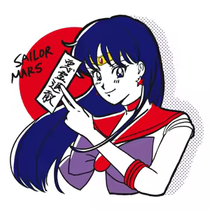 Page 330 of sailor moon art compilation - preview thumbnail