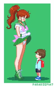 Page 421 of sailor moon art compilation - preview thumbnail