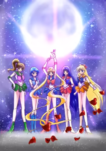 Page 62 of sailor moon art compilation - preview thumbnail