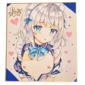 Page 19 of Tegaki  Shikishi Original Analog Illust Shuu - Original analog illustration collection - preview thumbnail