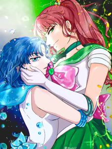 Page 105 of sailor moon art compilation - preview thumbnail