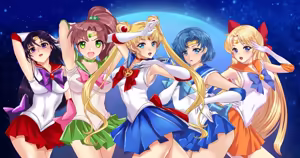 Page 138 of sailor moon art compilation - preview thumbnail
