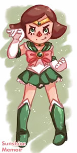 Page 169 of sailor moon art compilation - preview thumbnail