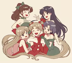 Page 183 of sailor moon art compilation - preview thumbnail