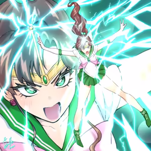 Page 297 of sailor moon art compilation - preview thumbnail