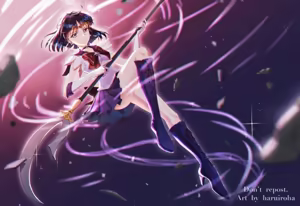 Page 386 of sailor moon art compilation - preview thumbnail