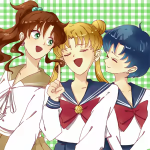 Page 104 of sailor moon art compilation - preview thumbnail