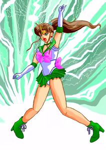 Page 107 of sailor moon art compilation - preview thumbnail