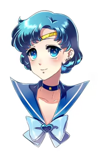 Page 126 of sailor moon art compilation - preview thumbnail