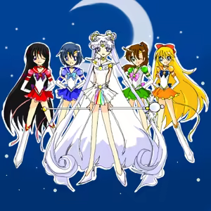 Page 232 of sailor moon art compilation - preview thumbnail