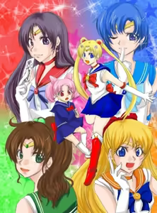 Page 245 of sailor moon art compilation - preview thumbnail