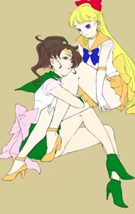 Page 304 of sailor moon art compilation - preview thumbnail