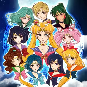 Page 313 of sailor moon art compilation - preview thumbnail
