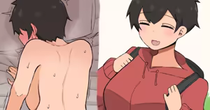 ボーイッシュ後輩ちゃん — hentai manga cover on Fhentai