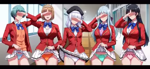 Page 244 of Motto Hageshiku, Skirt No Nakawo Sukihoudai Ijirareteru CG - preview thumbnail