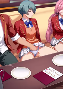 Page 300 of Motto Hageshiku, Skirt No Nakawo Sukihoudai Ijirareteru CG - preview thumbnail