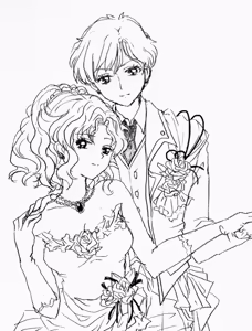 Page 120 of sailor moon art compilation - preview thumbnail