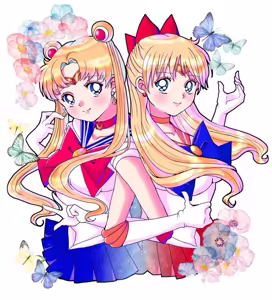 Page 142 of sailor moon art compilation - preview thumbnail