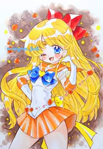 Page 11 of sailor moon art compilation - preview thumbnail