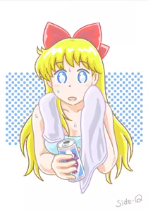Page 133 of sailor moon art compilation - preview thumbnail