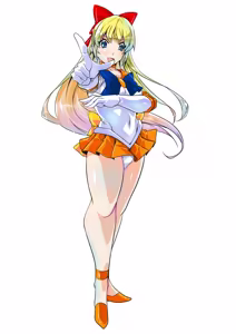 Page 160 of sailor moon art compilation - preview thumbnail