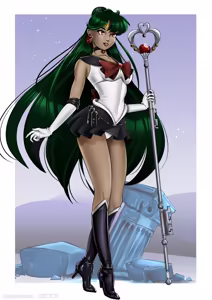 Page 175 of sailor moon art compilation - preview thumbnail