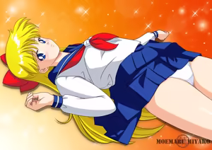Page 188 of sailor moon art compilation - preview thumbnail