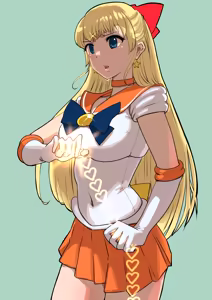 Page 214 of sailor moon art compilation - preview thumbnail