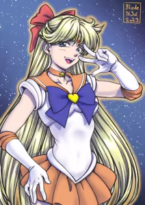 Page 219 of sailor moon art compilation - preview thumbnail