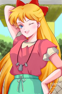Page 245 of sailor moon art compilation - preview thumbnail