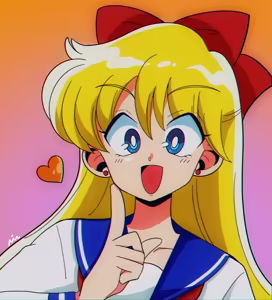 Page 268 of sailor moon art compilation - preview thumbnail