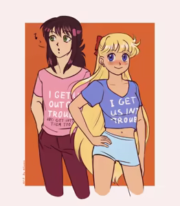 Page 277 of sailor moon art compilation - preview thumbnail
