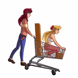 Page 294 of sailor moon art compilation - preview thumbnail