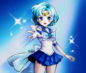 Page 307 of sailor moon art compilation - preview thumbnail