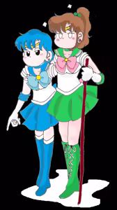 Page 338 of sailor moon art compilation - preview thumbnail