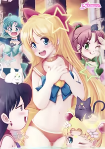 Page 347 of sailor moon art compilation - preview thumbnail
