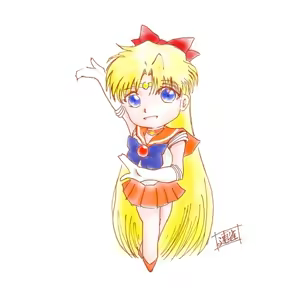 Page 401 of sailor moon art compilation - preview thumbnail