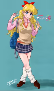 Page 5 of sailor moon art compilation - preview thumbnail