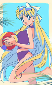 Page 95 of sailor moon art compilation - preview thumbnail