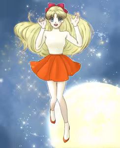 Page 27 of sailor moon art compilation - preview thumbnail