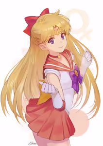 Page 52 of sailor moon art compilation - preview thumbnail