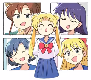 Page 115 of Sailor moon art compilation - preview thumbnail