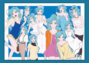 Page 118 of Sailor moon art compilation - preview thumbnail