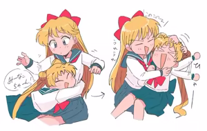 Page 121 of Sailor moon art compilation - preview thumbnail