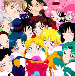 Page 124 of Sailor moon art compilation - preview thumbnail