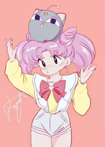 Page 157 of Sailor moon art compilation - preview thumbnail