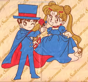 Page 159 of Sailor moon art compilation - preview thumbnail