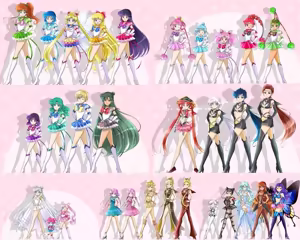 Page 16 of Sailor moon art compilation - preview thumbnail