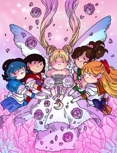 Page 169 of Sailor moon art compilation - preview thumbnail